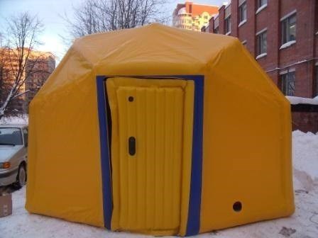 充气军事帐篷
